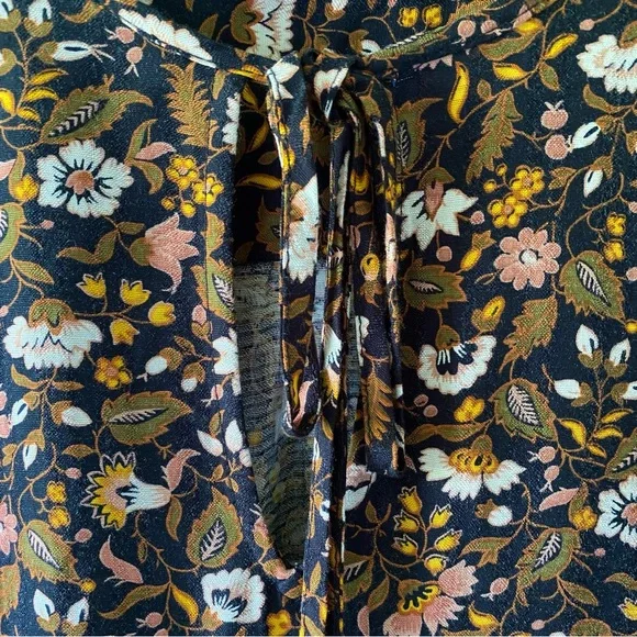 Knox Rose Women's‎ Floral Long-Sleeved Blouse Size L - Picture 3 of 6